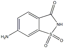 6-amino-2,3-dihydro-1H-1lambda~6~-benzo[d]isothiazole-1,1,3-trione