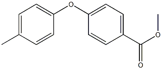 methyl 4-(4-methylphenoxy)benzenecarboxylate Struktur