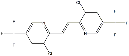 3-chloro-2-{(E)-2-[3-chloro-5-(trifluoromethyl)-2-pyridinyl]ethenyl}-5-(trifluoromethyl)pyridine