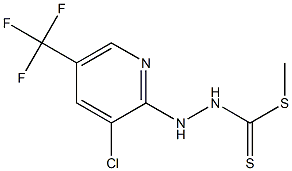 methyl 2-[3-chloro-5-(trifluoromethyl)-2-pyridinyl]-1-hydrazinecarbodithioate|