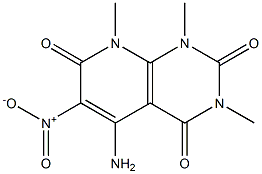  5-amino-1,3,8-trimethyl-6-nitro-1,2,3,4,7,8-hexahydropyrido[2,3-d]pyrimidine-2,4,7-trione