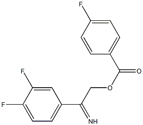  1,2-difluoro-4-{[(4-fluorobenzoyl)oxy]ethanimidoyl}benzene