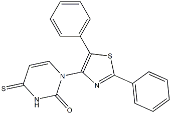 1-(2,5-diphenyl-1,3-thiazol-4-yl)-4-thioxo-1,2,3,4-tetrahydropyrimidin-2-one