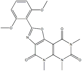 2-(2,6-dimethoxyphenyl)-5,6,8-trimethyl-4,5,6,7,8,9-hexahydropyrimido[5',4':5,6]pyrido[3,4-d][1,3]oxazole-4,7,9-trione