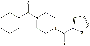  [4-(cyclohexylcarbonyl)piperazino](2-thienyl)methanone