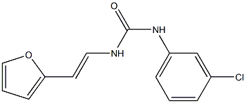 N-(3-chlorophenyl)-N'-[2-(2-furyl)vinyl]urea