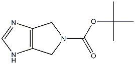 tert-butyl 4,6-dihydropyrrolo[3,4-d]imidazole-5(1H)-carboxylate Structure