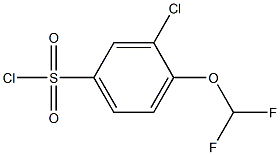 3-chloro-4-(difluoromethoxy)benzenesulfonyl chloride|