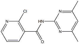 2-chloro-N-(4,6-dimethyl-2-pyrimidinyl)nicotinamide