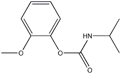 2-methoxyphenyl N-isopropylcarbamate 结构式