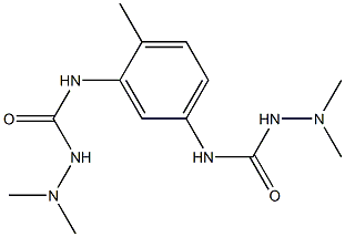N1-(3-{[(2,2-dimethylhydrazino)carbonyl]amino}-4-methylphenyl)-2,2-dimethylhydrazine-1-carboxamide Structure