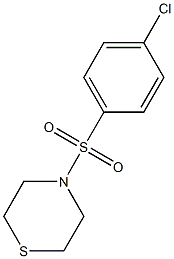 4-[(4-chlorophenyl)sulfonyl]thiomorpholine