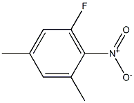 2,4-Dimethyl-6-fluoronitrobenzene,,结构式