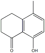 8-hydroxy-5-methyl-3,4-dihydronaphthalen-1(2H)-one 结构式