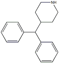 4-benzhydrylpiperidine Structure