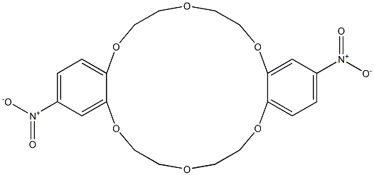 2,13-dinitro-6,7,9,10,17,18,20,21-octahydrodibenzo[b,k][1,4,7,10,13,16]hexaoxacyclooctadecine