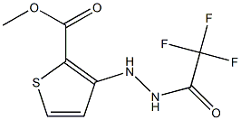 methyl 3-[2-(2,2,2-trifluoroacetyl)hydrazino]thiophene-2-carboxylate