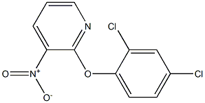 2-(2,4-dichlorophenoxy)-3-nitropyridine Structure