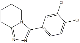 3-(3,4-dichlorophenyl)-5,6,7,8-tetrahydro[1,2,4]triazolo[4,3-a]pyridine Structure