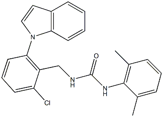 N-[2-chloro-6-(1H-indol-1-yl)benzyl]-N