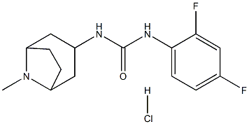 N-(2,4-difluorophenyl)-N'-(8-methyl-8-azabicyclo[3.2.1]oct-3-yl)urea hydrochloride|