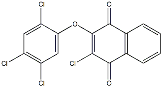 2-chloro-3-(2,4,5-trichlorophenoxy)-1,4-dihydronaphthalene-1,4-dione