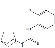 N-bicyclo[2.2.1]hept-2-yl-N'-(2-methoxyphenyl)thiourea|