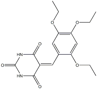 5-(2,4,5-triethoxybenzylidene)hexahydropyrimidine-2,4,6-trione