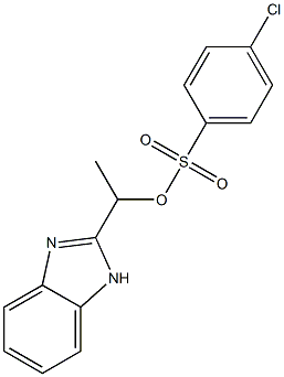 1-(1H-benzo[d]imidazol-2-yl)ethyl 4-chlorobenzene-1-sulfonate