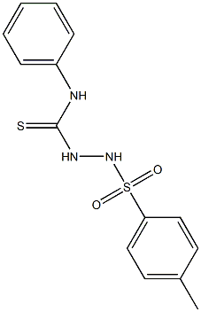 N1-phenyl-2-[(4-methylphenyl)sulfonyl]hydrazine-1-carbothioamide Structure