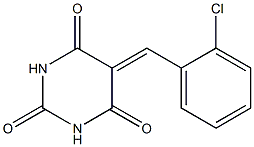 5-(2-chlorobenzylidene)hexahydropyrimidine-2,4,6-trione