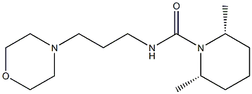 (2R,6S)-2,6-dimethyl-N-(3-morpholinopropyl)tetrahydro-1(2H)-pyridinecarboxamide