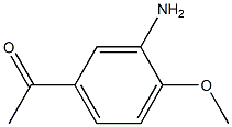 1-(3-amino-4-methoxyphenyl)ethan-1-one Structure