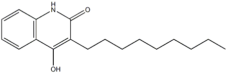 4-hydroxy-3-nonyl-1,2-dihydroquinolin-2-one Structure