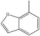 7-methyl-1-benzofuran 化学構造式