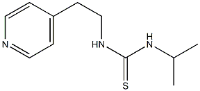 N-isopropyl-N'-[2-(4-pyridyl)ethyl]thiourea Struktur