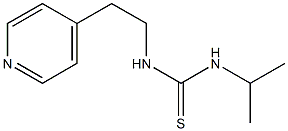 N-isopropyl-N'-[2-(4-pyridyl)ethyl]thiourea 化学構造式