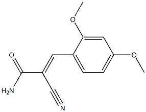 2-cyano-3-(2,4-dimethoxyphenyl)acrylamide