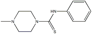 4-methyl-N-phenyltetrahydro-1(2H)-pyrazinecarbothioamide