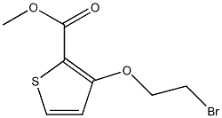 methyl 3-(2-bromoethoxy)-2-thiophenecarboxylate