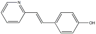  4-[2-(2-pyridyl)vinyl]phenol