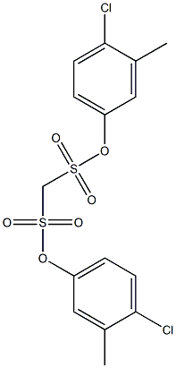 di(4-chloro-3-methylphenyl) methanedisulfonate