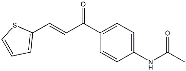 N1-{4-[3-(2-thienyl)acryloyl]phenyl}acetamide|