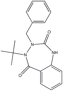  3-benzyl-4-(tert-butyl)-3,4-dihydro-1H-1,3,4-benzotriazepine-2,5-dione