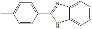 2-(4-methylphenyl)-1H-benzo[d]imidazole Struktur