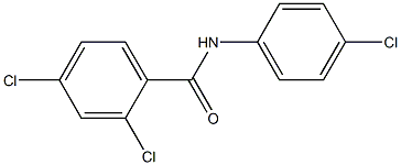 2,4-dichloro-N-(4-chlorophenyl)benzenecarboxamide