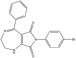 7-(4-bromophenyl)-5-phenyl-1,2,3,6,7,8-hexahydropyrrolo[3,4-e][1,4]diazepine-6,8-dione