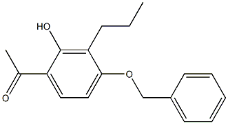 1-[4-(benzyloxy)-2-hydroxy-3-propylphenyl]ethan-1-one|