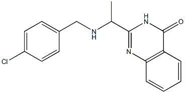2-{1-[(4-chlorobenzyl)amino]ethyl}-4(3H)-quinazolinone