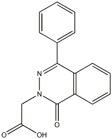 2-[1-oxo-4-phenyl-2(1H)-phthalazinyl]acetic acid